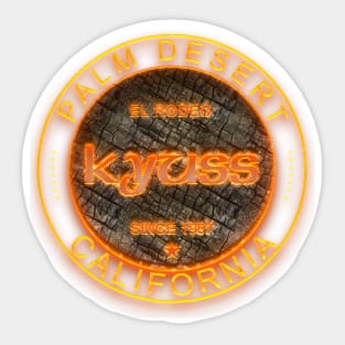 Kyuss - Burnin Motor Sticker